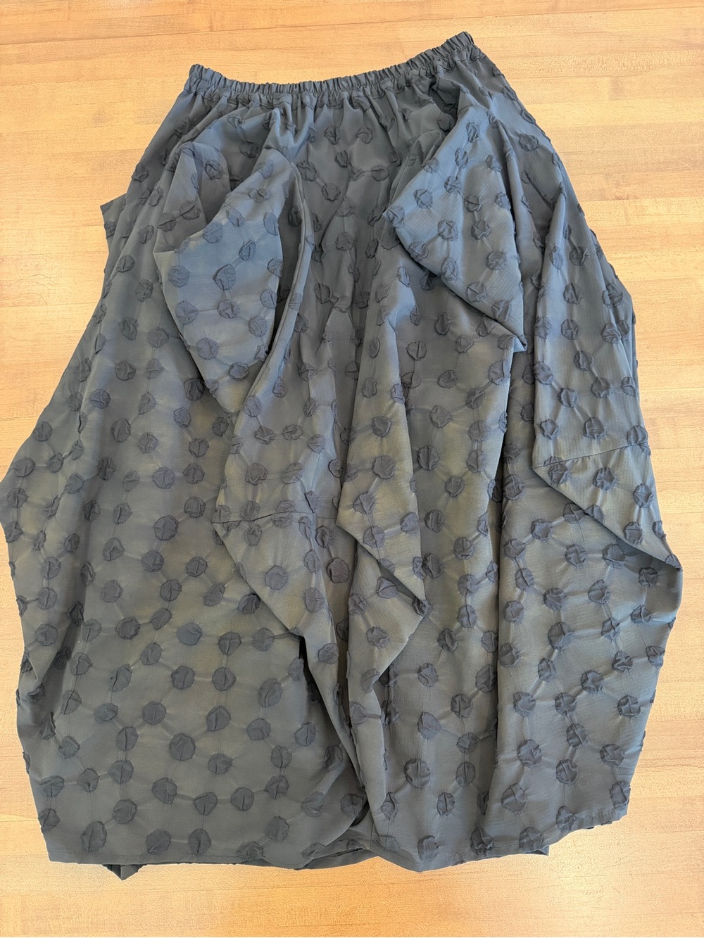 Kedem Sasson Avant-Garde, Voluminous Maxi Skirt